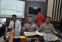Polres Banjar Tetapkan 4 Orang Tersangka Kasus Bangunan Ambruk Di Situ Leutik Desa Cibeureum